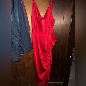 Red Shein Dress 4XL